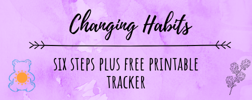 steps for changing habits