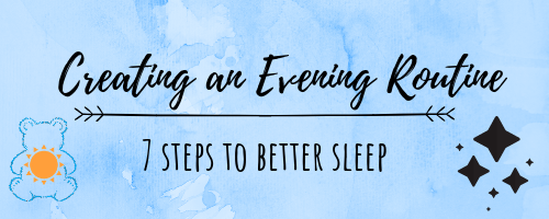evening routine tips for better sleep